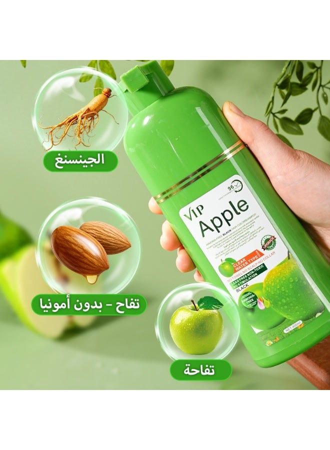في آي بي شامبو صبغة الشعر في آي بي أبل بلاك 400 مل - Image 5